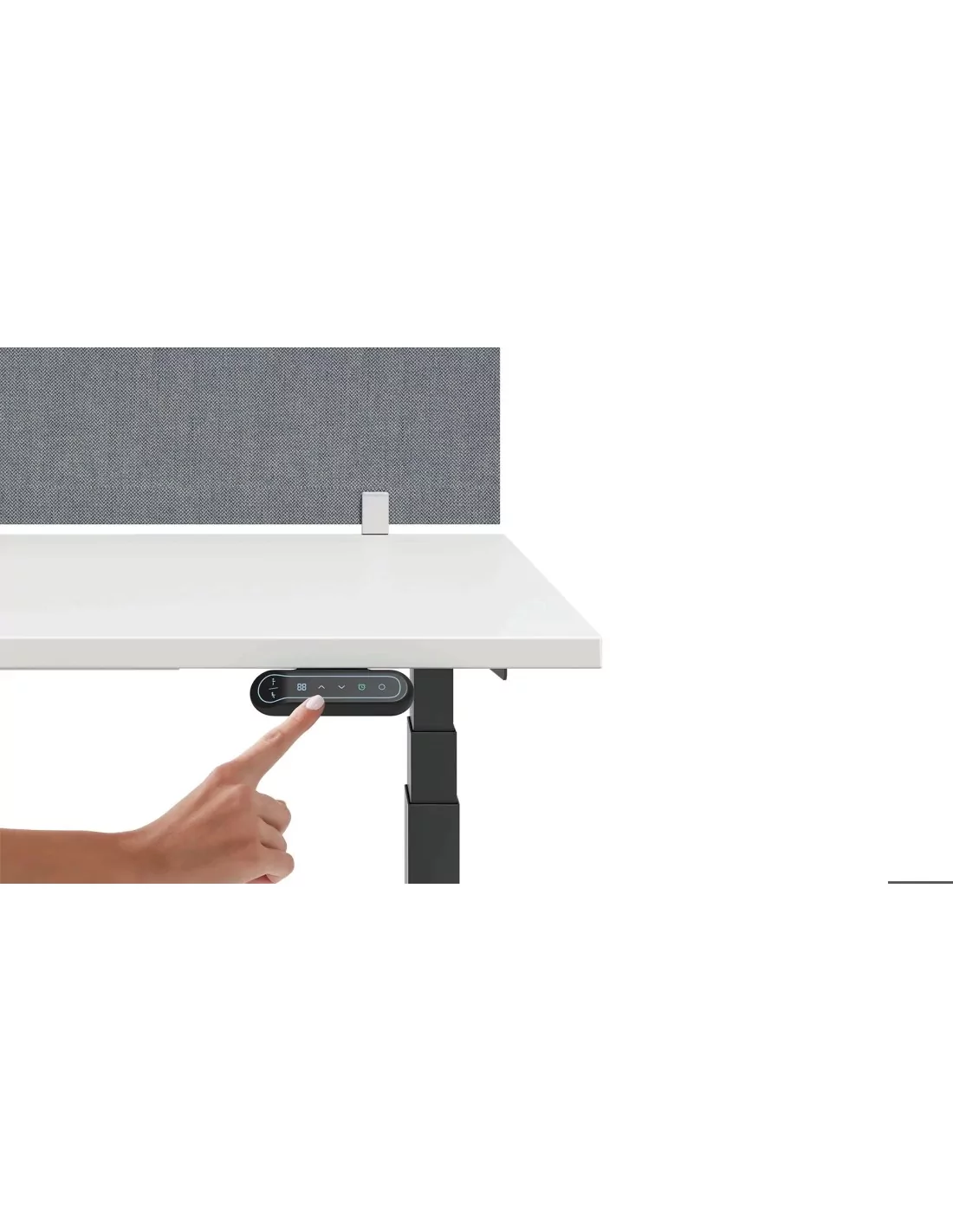 Bureau Assis Debout Électre - Bureau Réglable en Hauteur | intérieurs.ci
